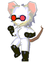 gif of a character i modeled dancing